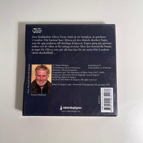 Ljudbok på CD - Charles Dickens - Oliver Twist.