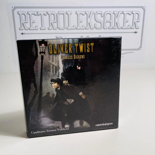 Ljudbok på CD - Charles Dickens - Oliver Twist.