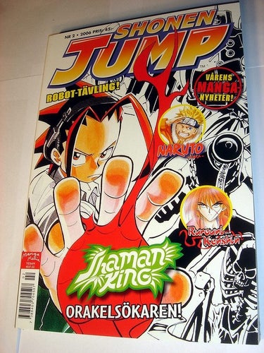 SHONEN JUMP (svensk) NY OLÄST Nr 2 2006 !!!