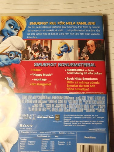 Smurfarna DVD