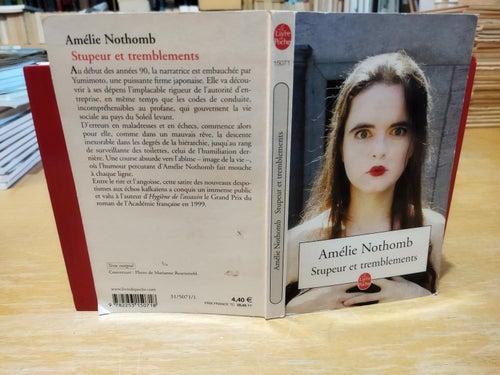 Stupeur et tremblements, Amélie Nothomb. Bok. Very Fine