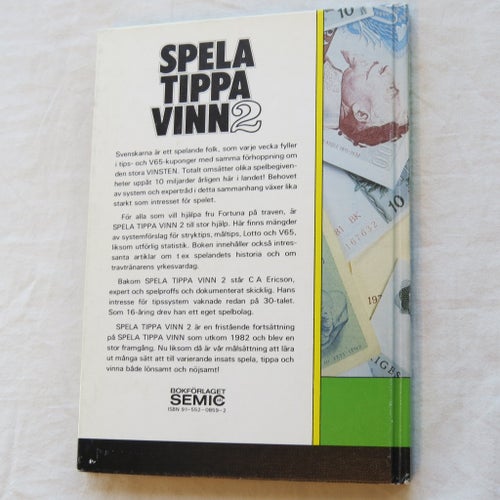 SPELA TIPPA VINN 2 av C.A. Ericsson, 1982