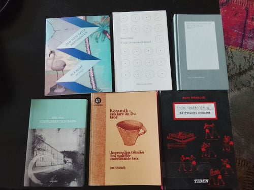 Poesi- och kulturböcker samt facklitteratur – svensk litteratur