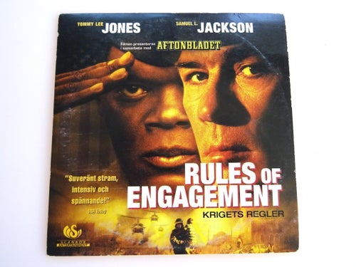 Rules of Engagement - Krigets Regler - DVD. NYSKICK.