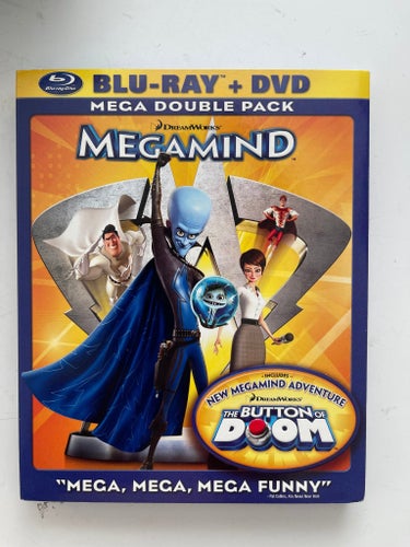 Megamind Blu-ray + DVD Mega Double Pack