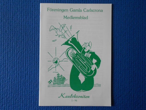 Kaulskroniten nr 1 1994 Föreningen Gamla Carlscrona Medlemsblad