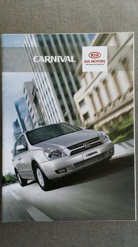 Kia Carnival 2006/2007 - broschyr