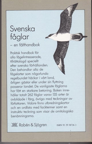 Lars Imby / Svenska Fåglar - En Fälthandbok / Rabén & Sjögren / Nära nyskick