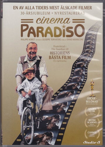 DVD / Cinema Paradiso / Philippe Noire, Jacques Perrin / Nära Nyskick