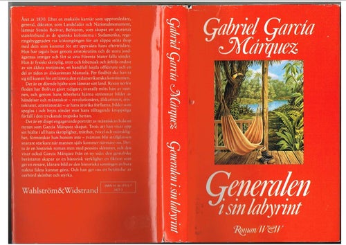 Nobelpris 1982: Gabriel García Márquez - GENERALEN I SIN LABYRINT
