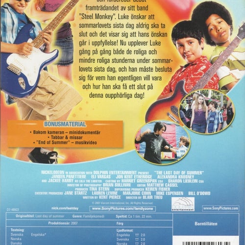 The Last Day of Summer (DVD)