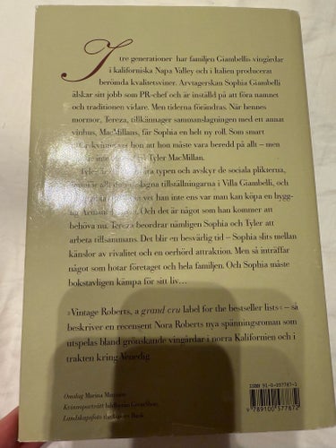 Dödlig årgång av Nora Roberts