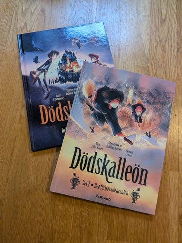 Dödskalleön Del 1 + 2 Maxe L'Hermenier, Anthony Horowitz,