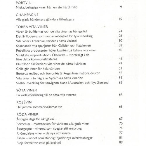 Välja vin för dej som vill njuta av livet
