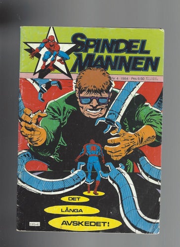 Spindelmannen 4 1984 skick g-vg