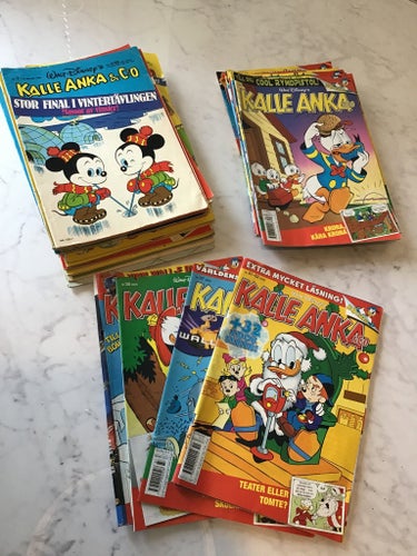 Kalle Anka & C:o, Walt Disney's, 1980 en massa o andra bunten är från 200talet
