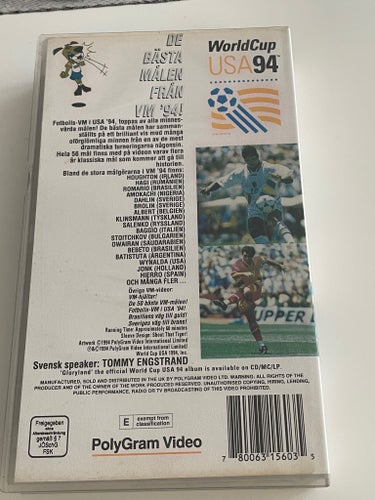 World Cup USA 94: De Bästa Målen Från VM '94 VHS