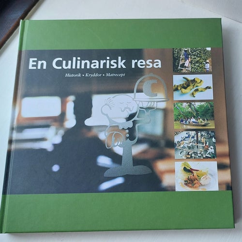 En Culinarisk resa - Charlie Brantestam, 2002. Bok Recept kokbok - mat & dryck