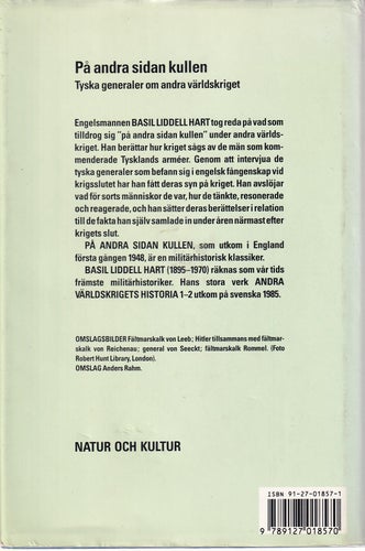 Bok På andra sidan kullen av B H Liddell Hart