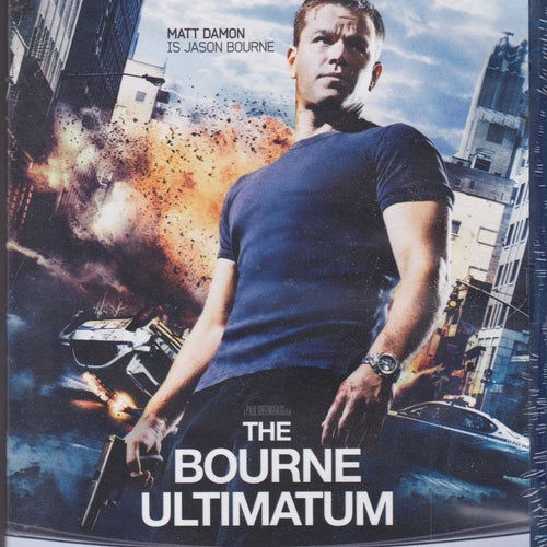 BluRay / The Bourne Ultimatum / Matt Damon, Joan Allen / Ny & Inplastad