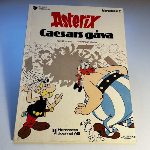 Asterix #21, 1a upplaga, toppex! VF
