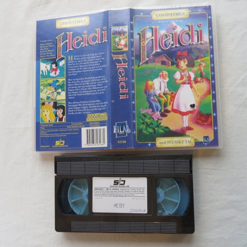 Heidi - Svenskt tal Goodtimes Platinum Series - VHS