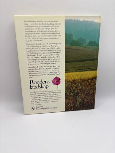 Bondens landskap – Stefan Edman 1988 SNF natur jordbruk Sverige