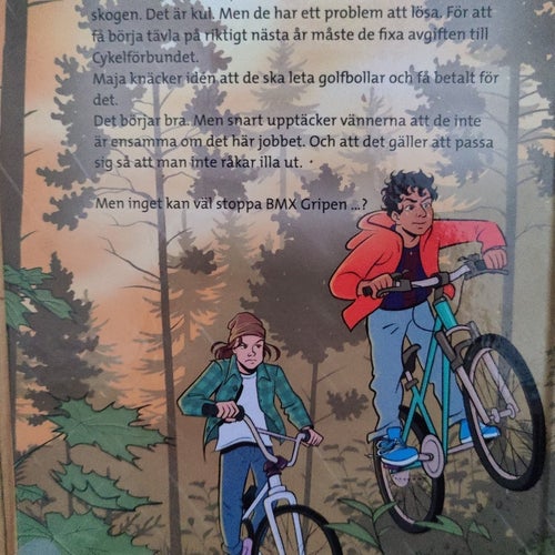 Inget stoppar oss av Leif Jacobsen. Del 5 i cykelserien BMX Gripen. Signerad!