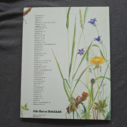 Humlan's Blomsterbok av Stefan Casta och Maj Fagerberg, 1989