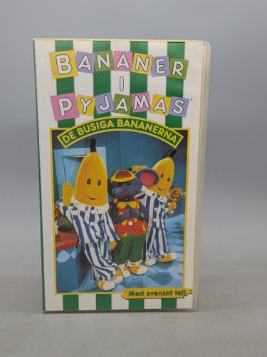 Bananer I Pyjamas - De busiga bananerna - Svenskt tal - VHS