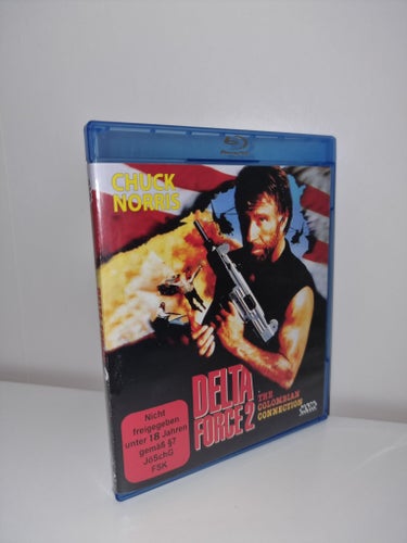 Styrka Delta Force 2 (1990 Udda Blu-ray Import! Nyskick) CHUCK NORRIS, B Drago