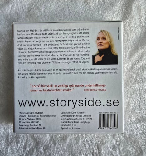 Skam av Karin Alvtegen (Ljudbok)