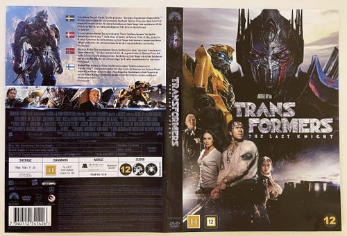 Transformers - The last knight DVD (Mark Wahlberg)