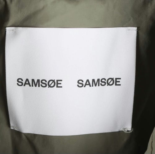 Samsøe Samsøe Saraff Trench Vetiver-trenchcoat