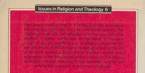 Creation in the Old Testament.