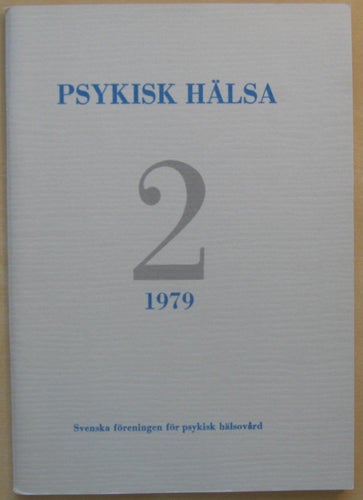 Psykisk Hälsa nr 2, 1979 (sfph)