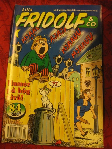 LILLA FRIDOLF & CO NR 2 - 2001 - 84 SIDOR - SAMFRAKTAR