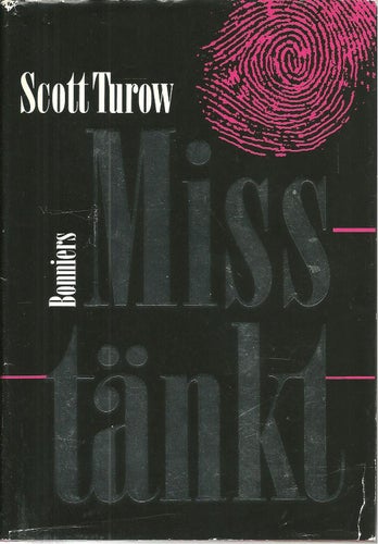 Misstänkt - Scott Turow - Inbunden bok