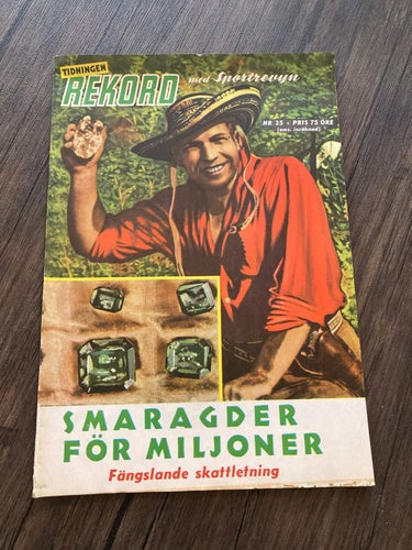 Tidningen Rekord med Sportrevyn nr 25 1965