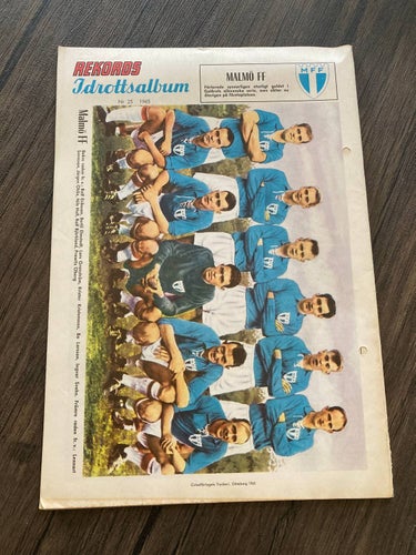 Tidningen Rekord med Sportrevyn nr 25 1965