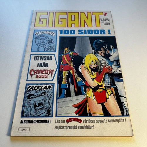 Gigant nr 7 1984, toppex! VF-