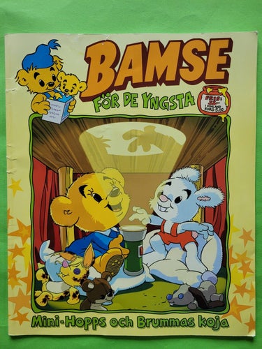 Bamse för de yngsta - Mini-hopps och Brummas koja