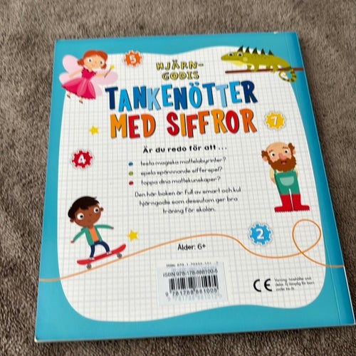 Hjärn-godis Tankenötter med Siffror, Lisa Regan, 2018