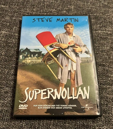 SUPERNOLLAN (1979) SVENSK UTGÅVA I MKT FINT SKICK! STEVE MARTIN