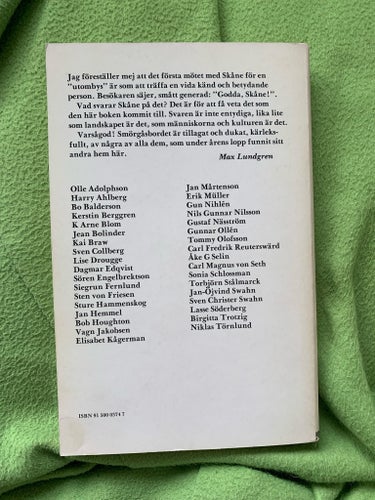 God dag Skåne av Max Lundgren, 1970