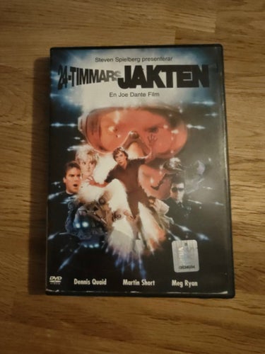 24-Timmarsjakten (InnerSpace) DVD med Dennis Quaid & Martin Short