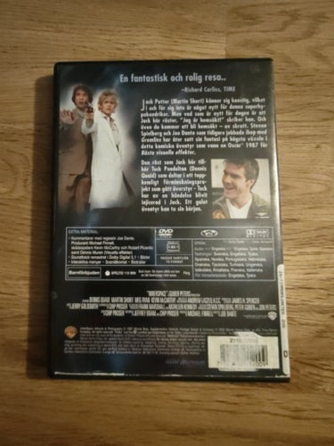 24-Timmarsjakten (InnerSpace) DVD med Dennis Quaid & Martin Short