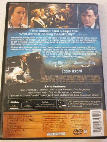 Hollywood's Hemlighet (2001) - Kirsten Dunst - DVD