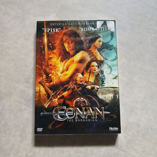 Conan The Barbarian (DVD) Inplastad