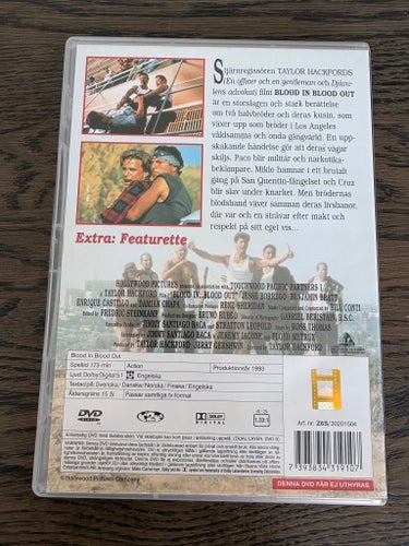 Blood In Blood Out (DVD) KANONSKICK!!
